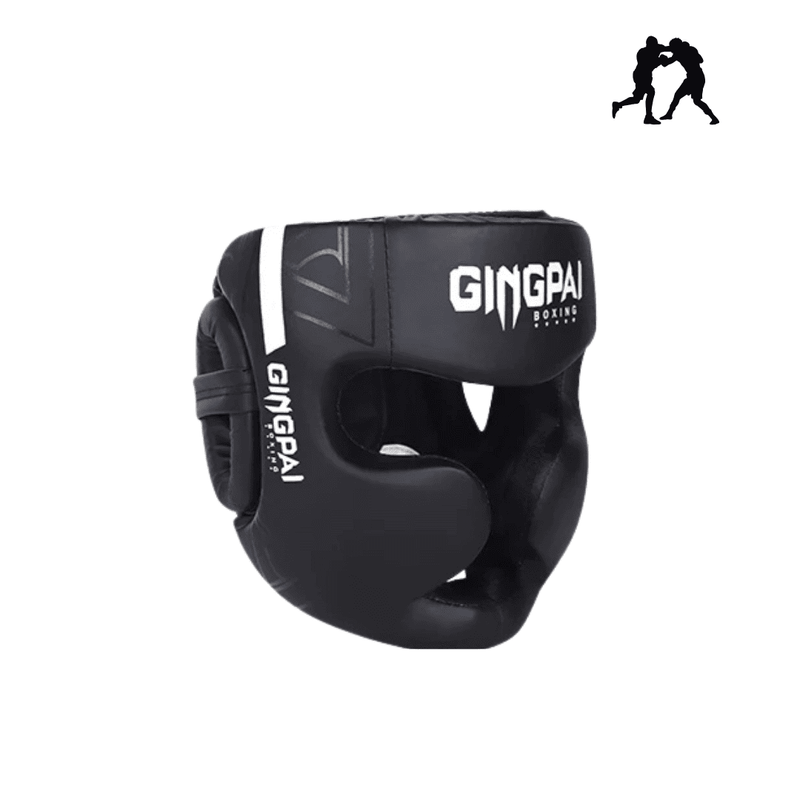 Capacete protetor Konawi™ Gingpai - Cor Preto e Branco