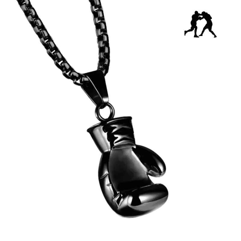 Colar Konawi™ - Luvas de boxe - Cor Preto