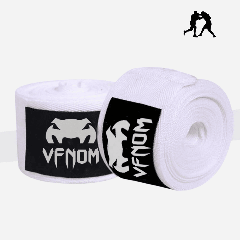 Bandagem Profissional de Boxe Venom - Cor Branco