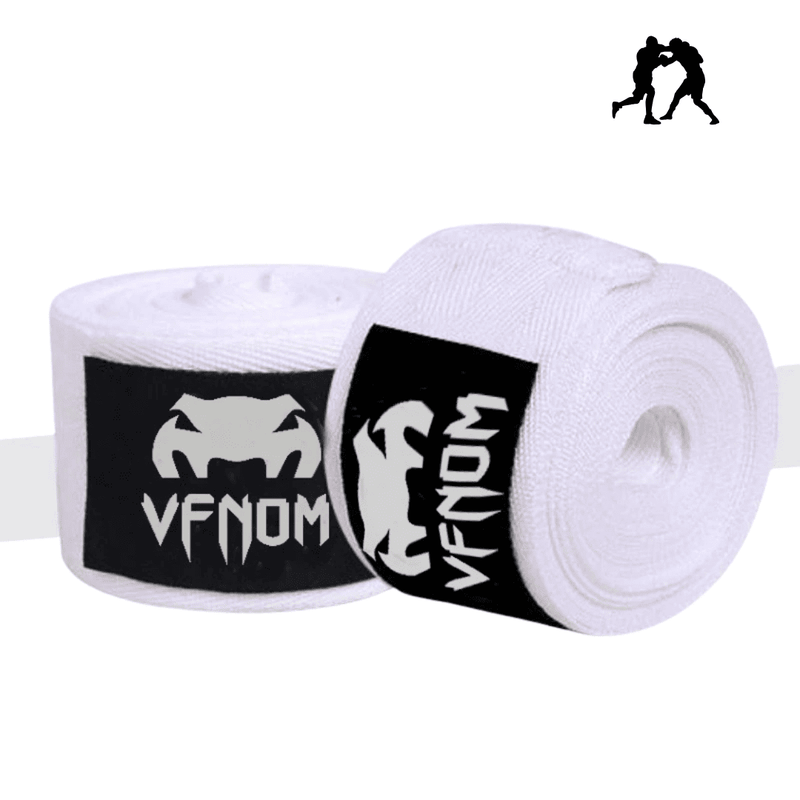 Bandagem Profissional de Boxe Venom - Cor Branco