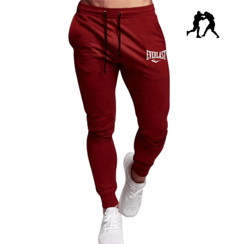 Calça Esportiva EVERLAST - Cor Vermelho