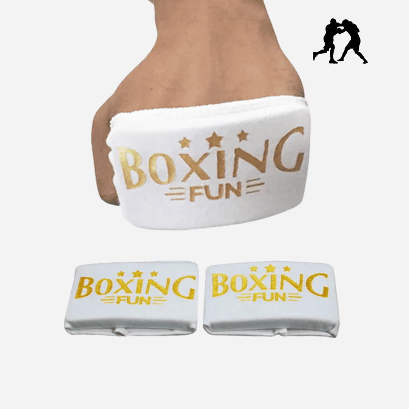 Protetor de Articulações em GEL para as mãos Boxing Fun - Cor Branco