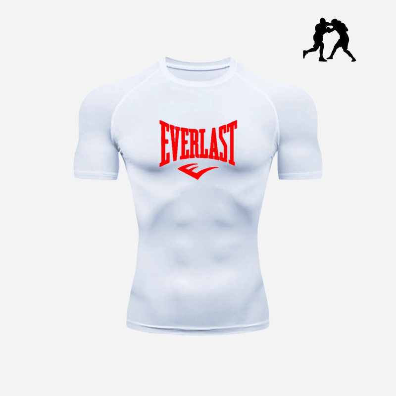 Camiseta T-Shirt  EVERLAST Manga Curta - Cor Branco