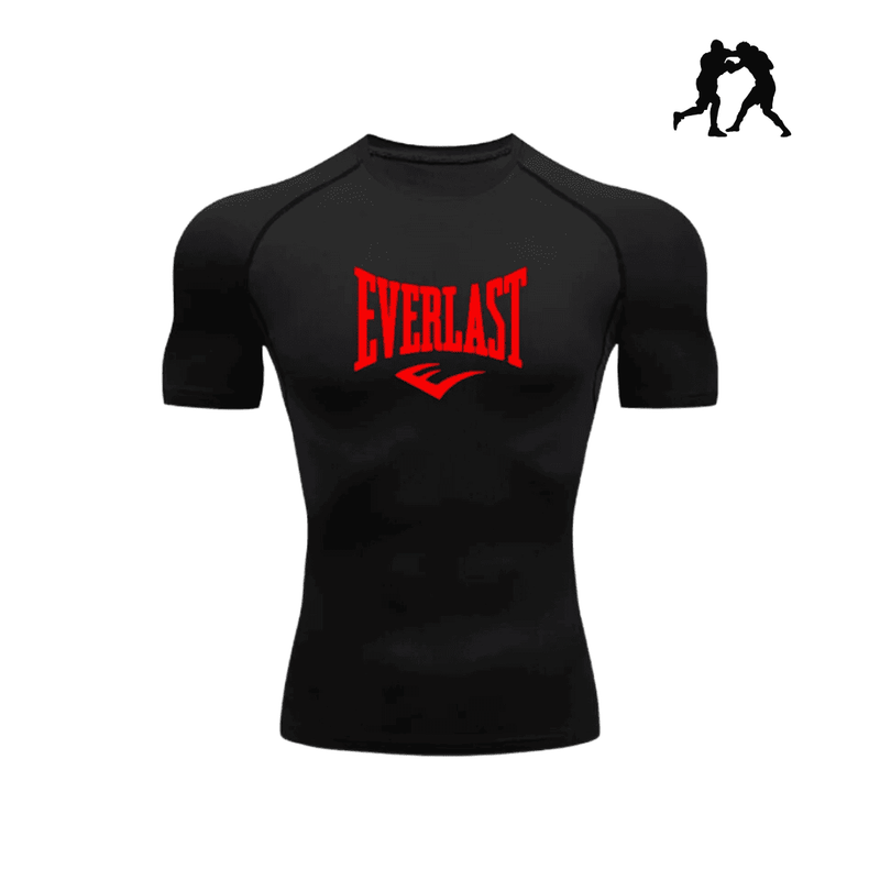 Camiseta T-Shirt  EVERLAST Manga Curta - Cor Preto